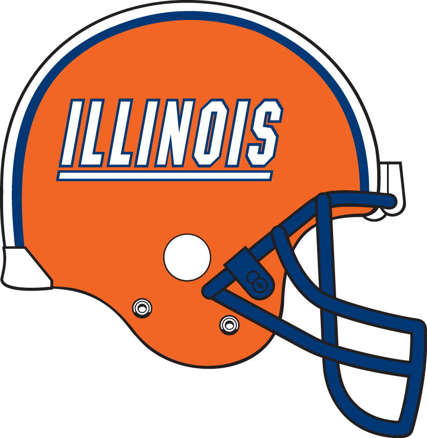 Illinois Fighting Illini 2012 Helmet iron on paper